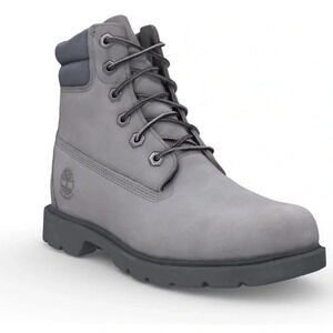 Timberland Linden Woods 6-inch Waterproof Boot Nubuck Grey Size 9
